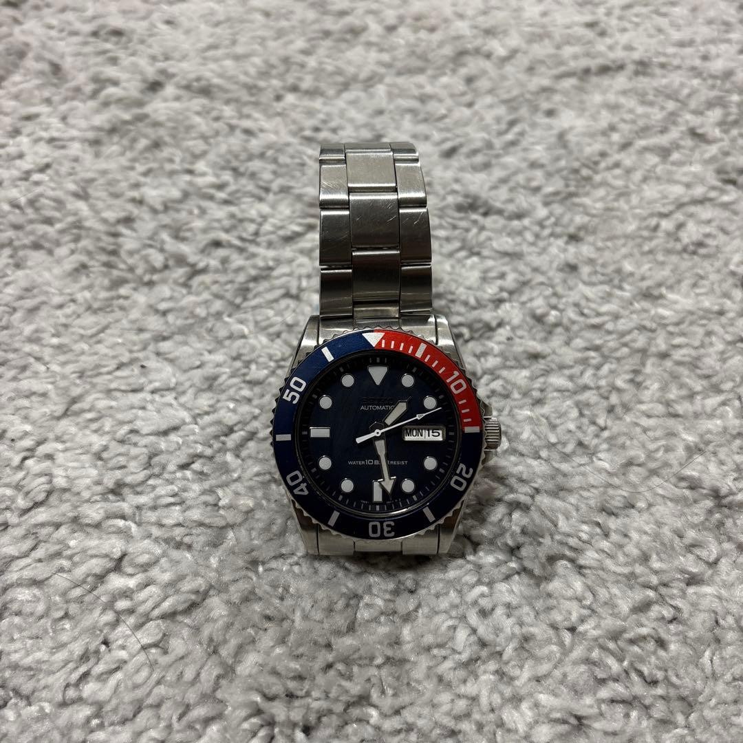 SEIKO 7S26-0040 Pepsi Diver’s Watch 10BAR Water Resistant From Japan