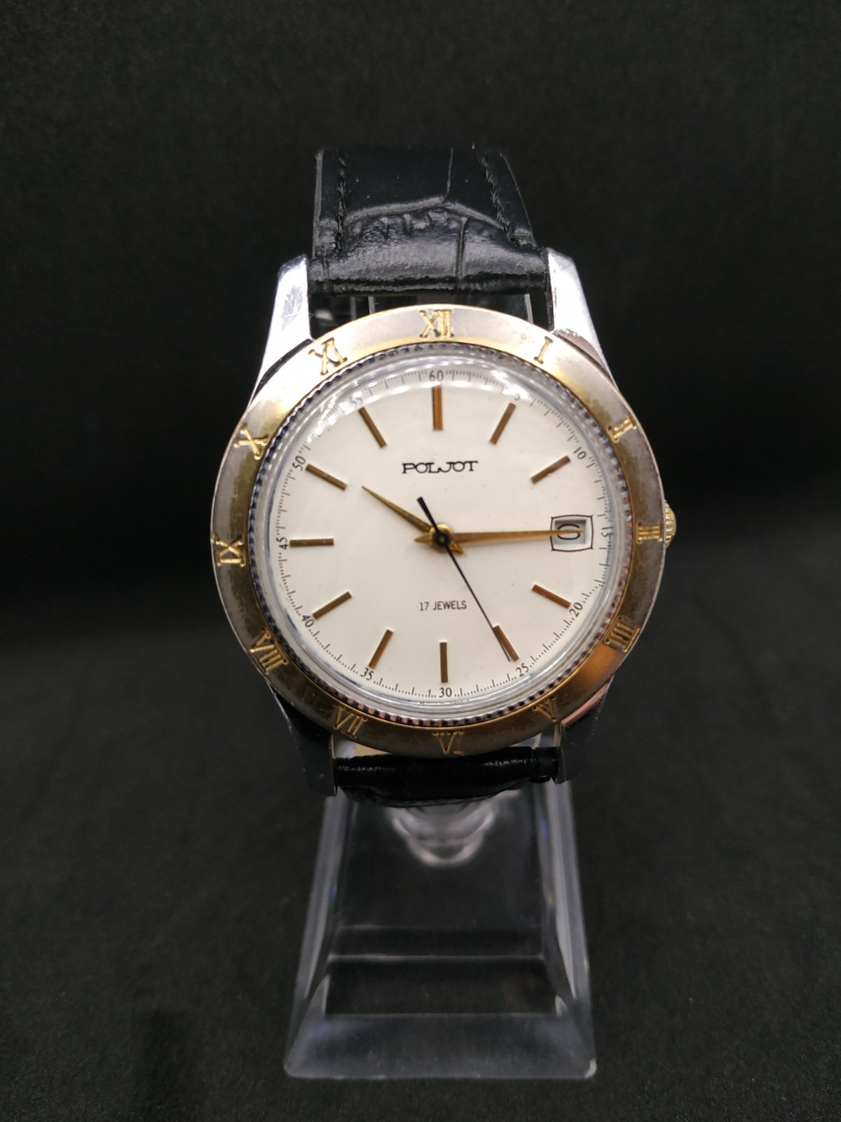 Dress Men’s Watch POLJOT Vintage USSR Mechanical SERVICED Retro Russia Soviet ⭐