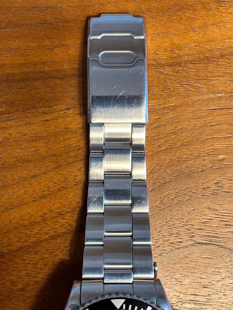 SEIKO SKX023 7S26-0040 Automatic Black Day Date Watch 100m
