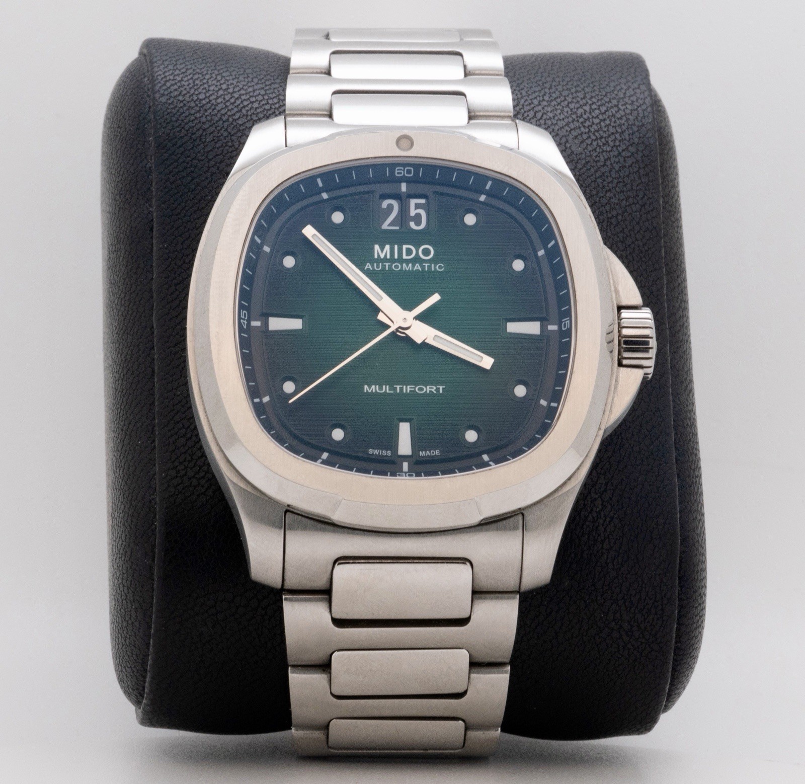 Mido Multifort TV Big Date Automatic Green Dial Men’s Watch (BOX+PAPERS) MINT