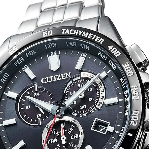 CITIZEN COLLECTION CB5874-90E Eco-Drive Radio Chronograph Men’s Watch
