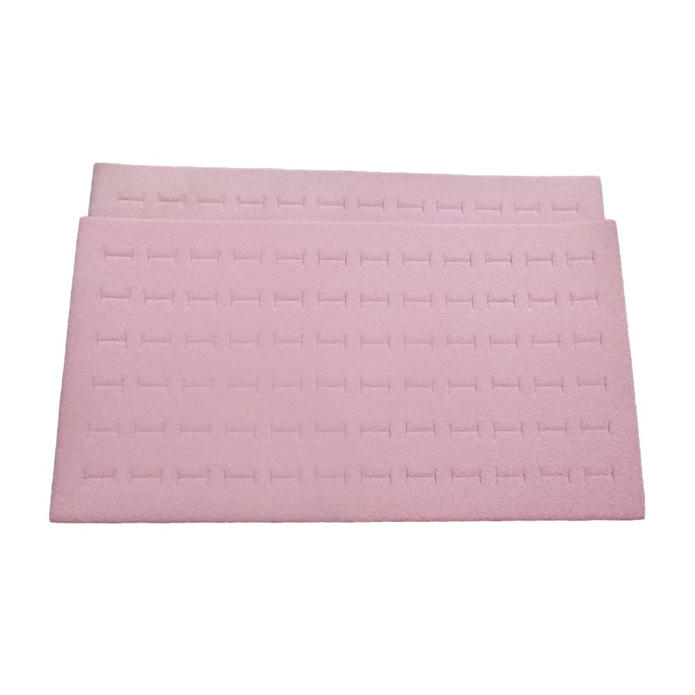 72 Slot Ring Foam Jewelry Tray Insert Display Pad Liner available in 6 Colors
