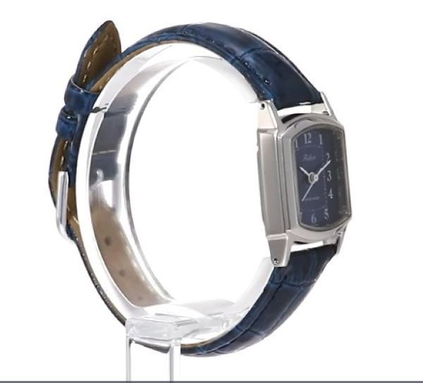 Citizen Q&Q QA69-305 Falcon Quartz Women’s Watch Navy Dial Analog From Japan