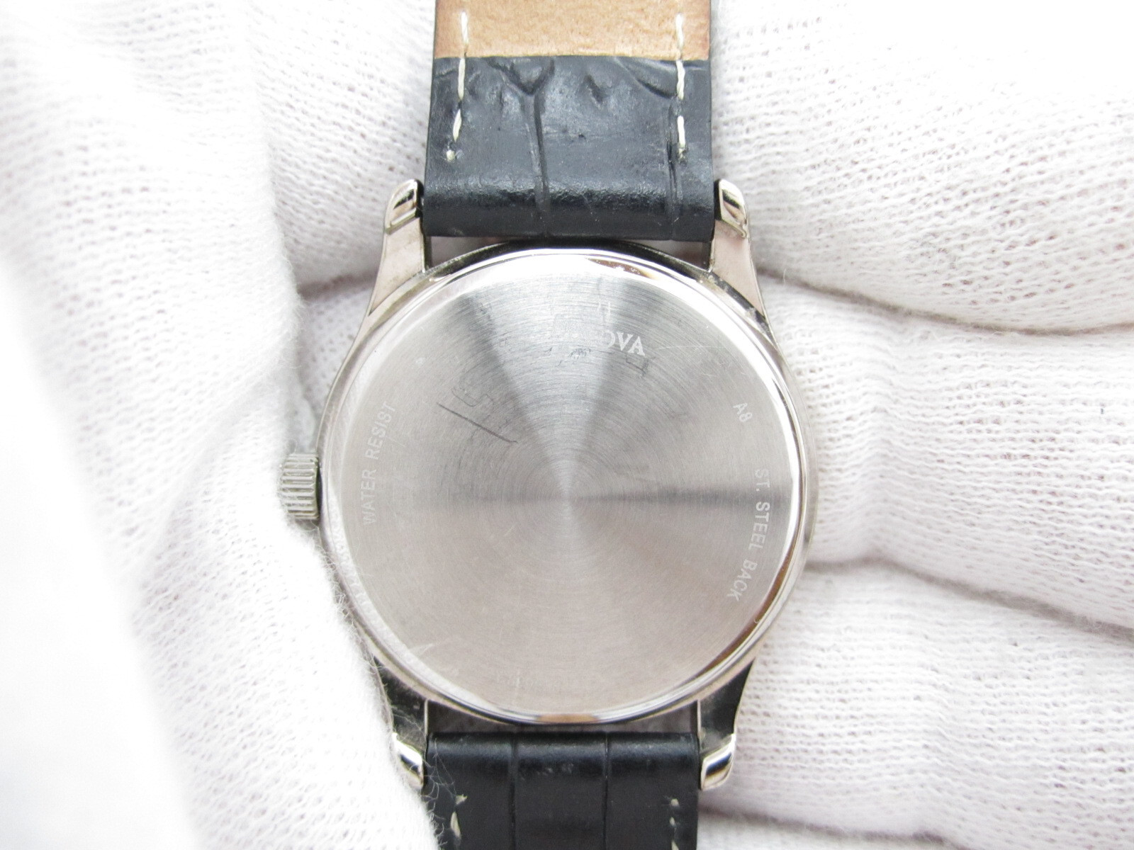 Women Bulova Water Resistant Analog 31mm Dial Causal Round Watch (D866) C899236