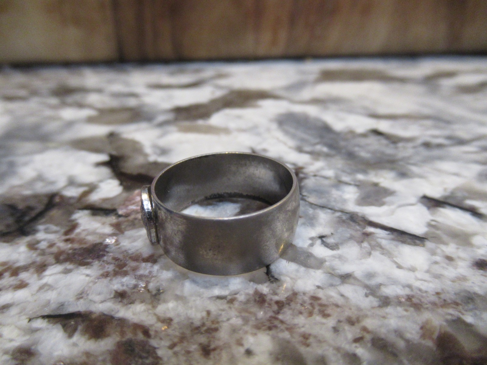 FRESNO STATE COLLEGE Kinney Sterling Class Ring- Size 9 Vintage 5.7g