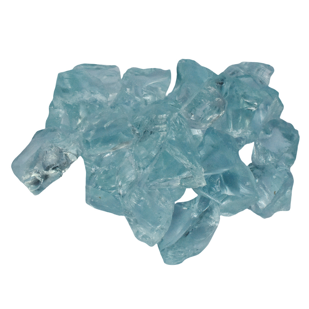 Lab-Created 172.20 Ct Aquamarine Raw Crystal Rough Good Quality Loose Gemstone