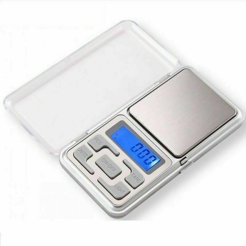 Portable 500g x 0.01g Mini Digital Scale Jewelry Pocket Balance Weight Gram LCD