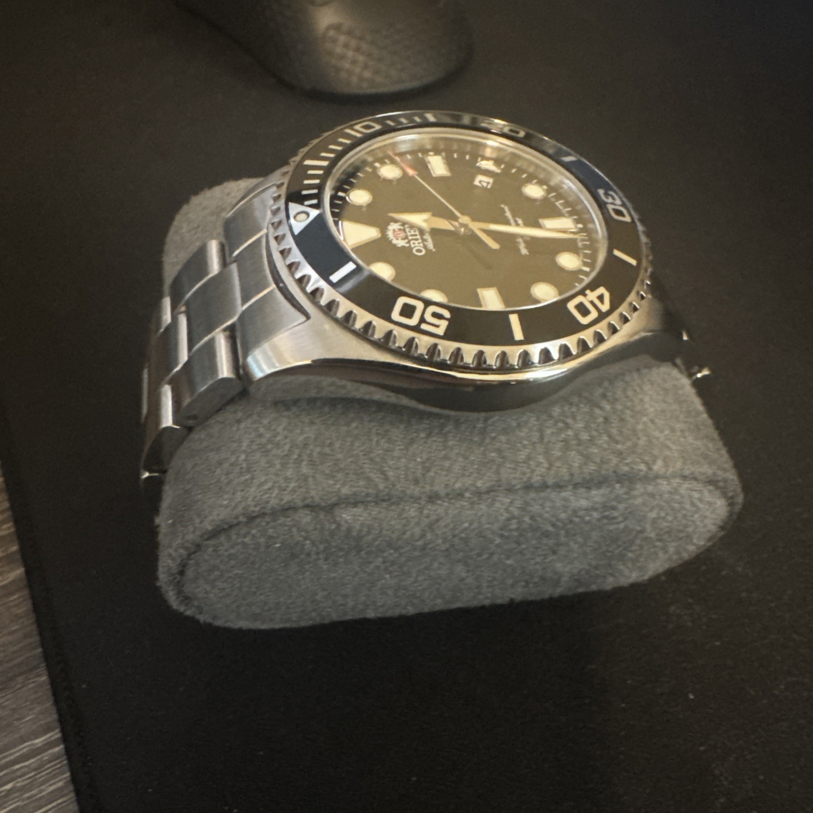 Orient Triton Men’s Black Watch – RA-AC0K01B10B