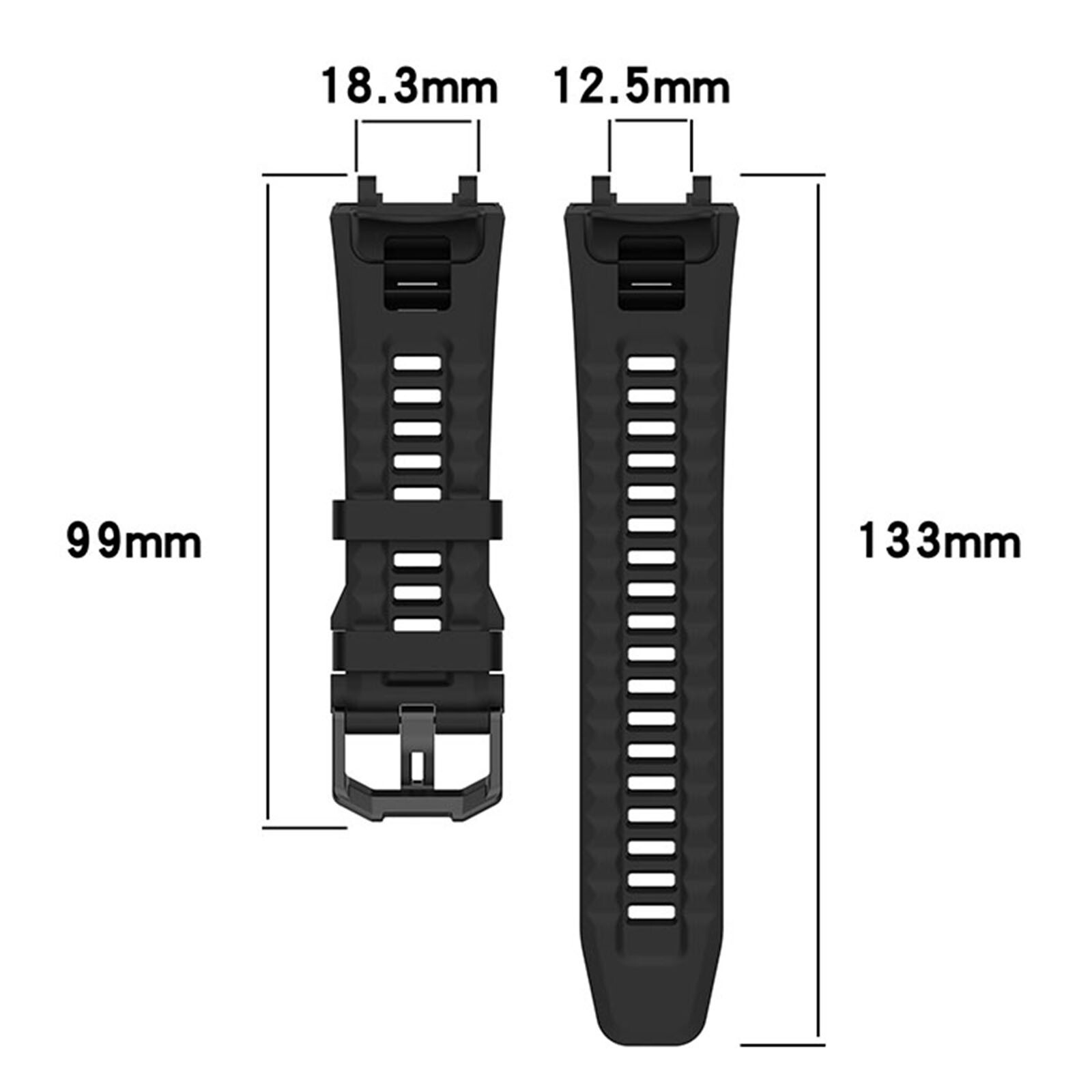 Multi-color Optional Silicone Watch Strap Part For Amazfit Active Edge（A2212）