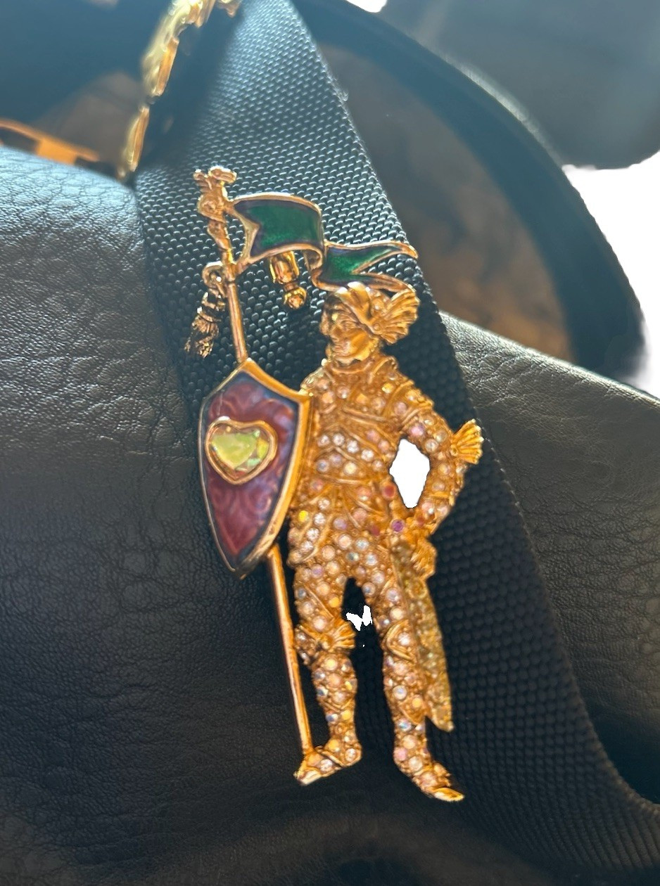 Rare “Lancelot” Kirk’s Folly Vintage Brooch
