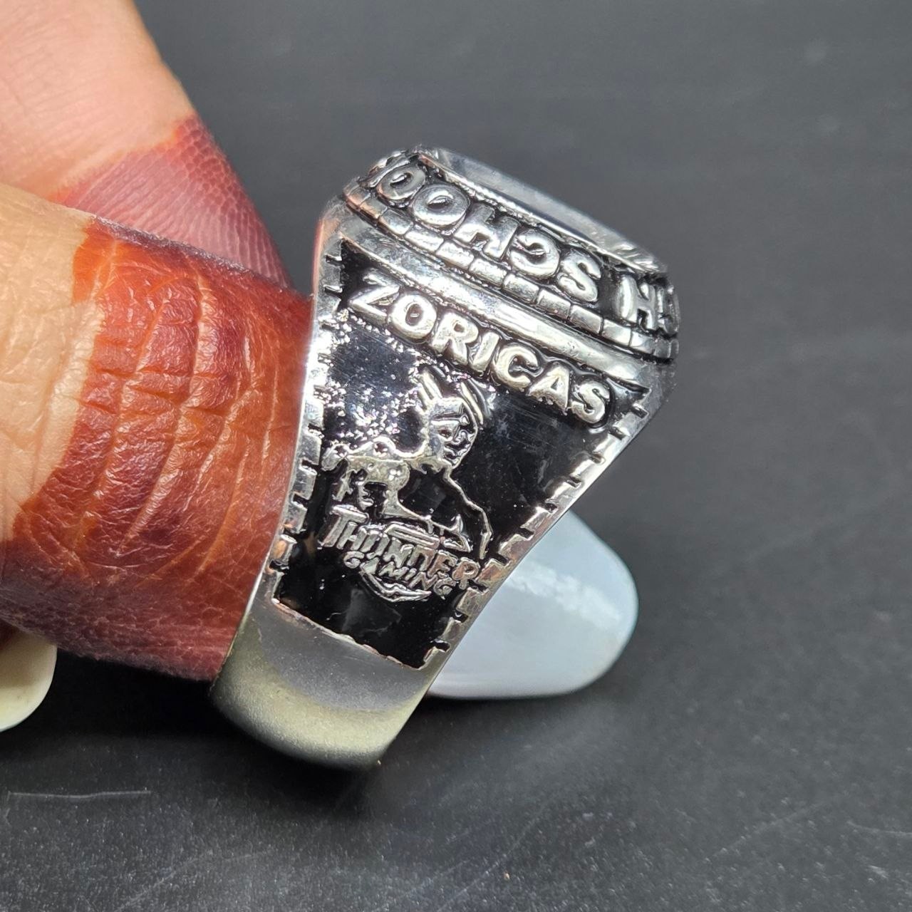 High School Class Ring Custom All Any New Year Keepsake Gift Ring In 925 Silver