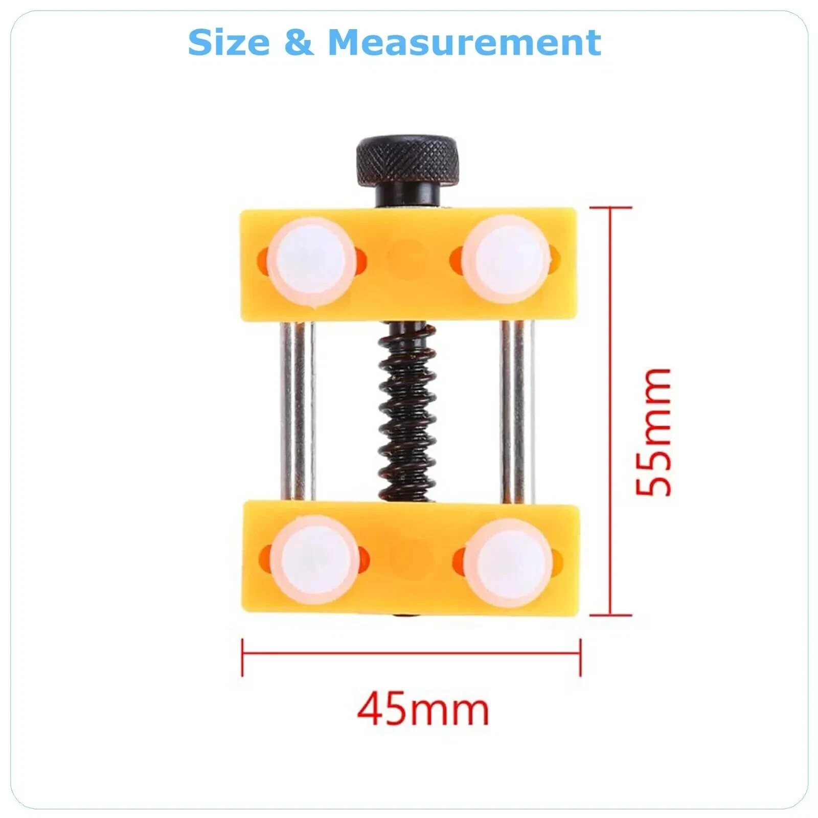 Adjustable Rectangle Watch Back Case Cover Opener Remover Wrench Repair Kit Tool