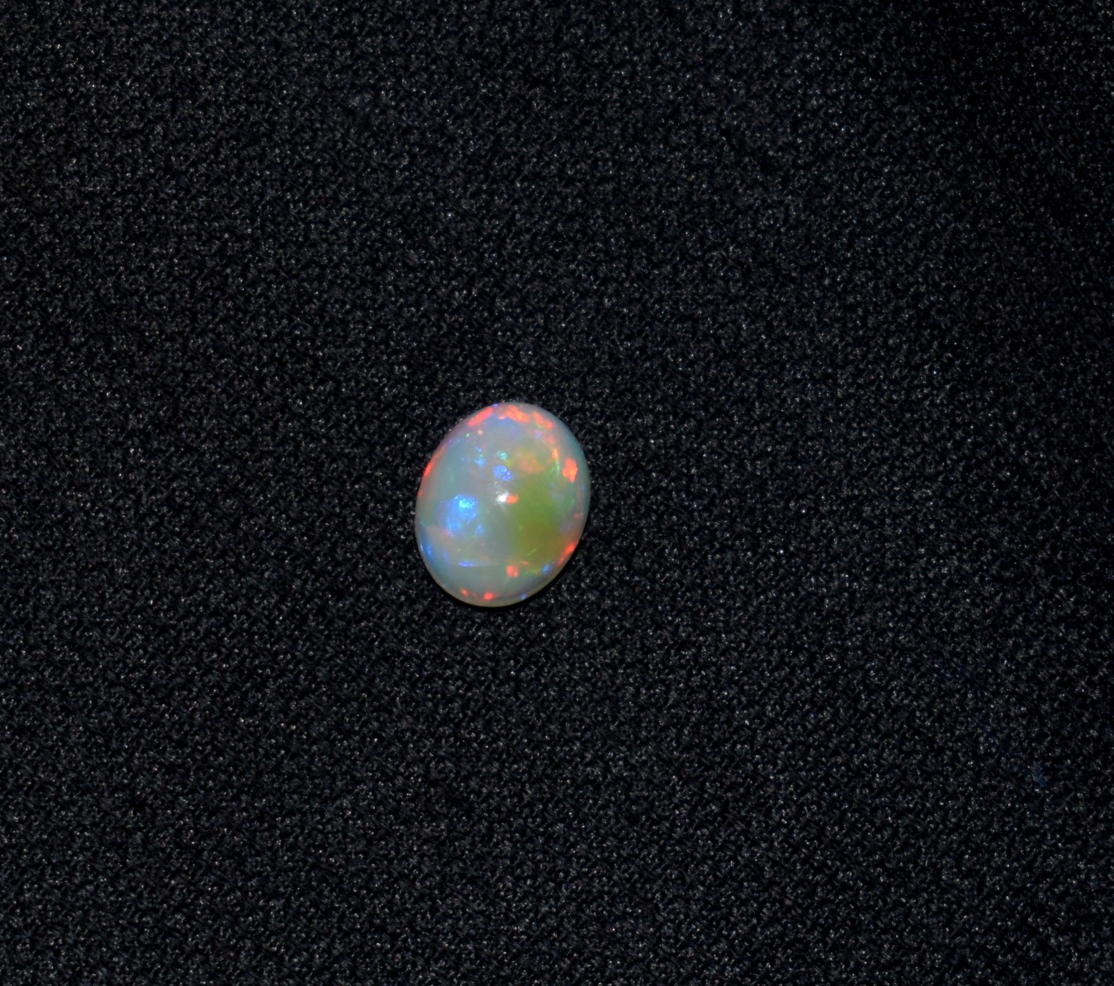 Natural Ethiopian Wello Fire Opal Cabochon Gemstone 7X9mm Loose AAA A08