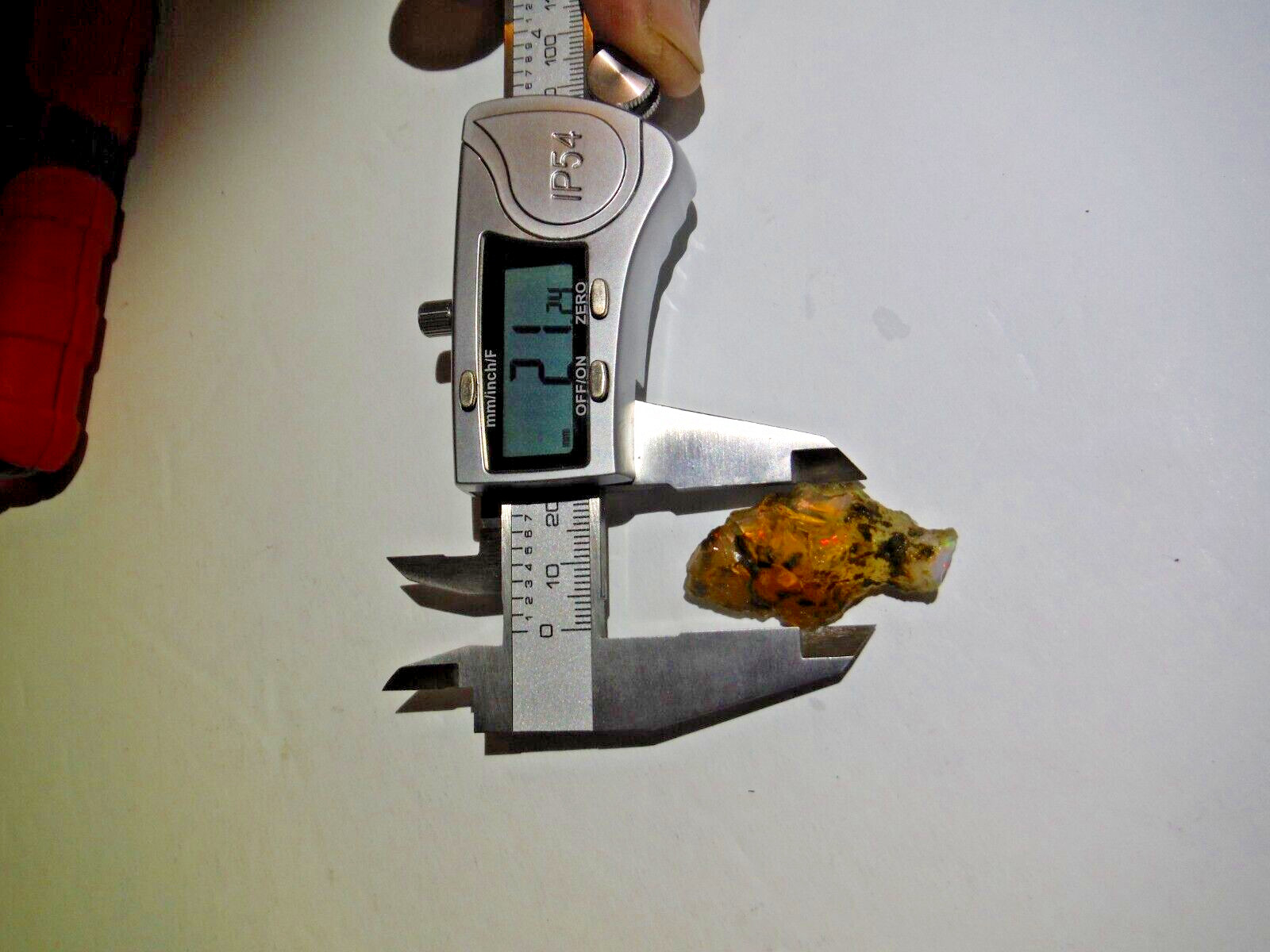 Large 39 Carat Ethiopian Welo Opal Rough with Fire & Color USA FAST SHIPPING