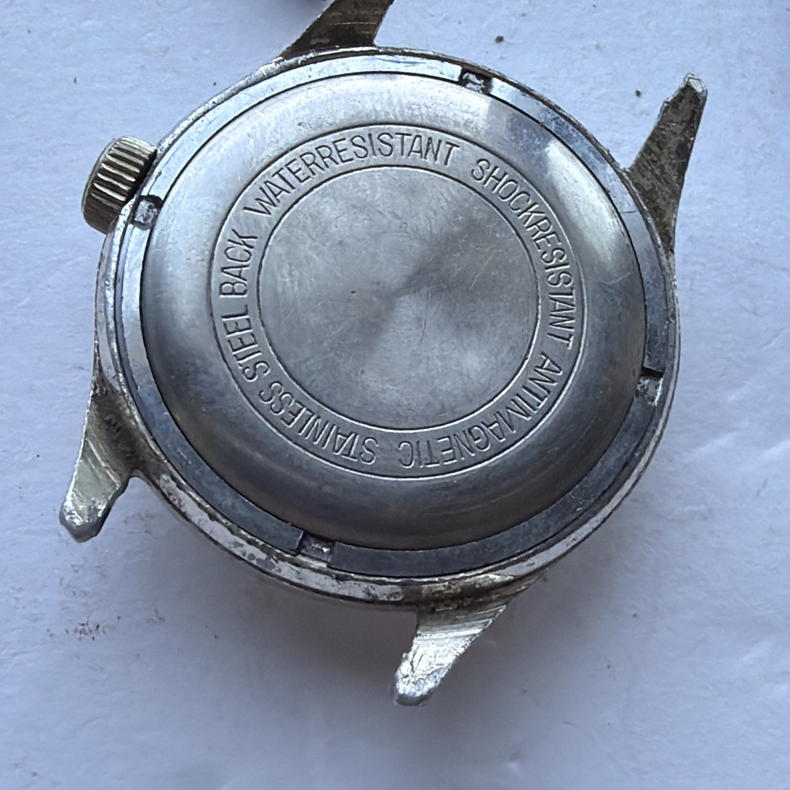 AV24 VTG Mechanical Wind Helbros Automatic Rare 32mm Mens Watch Repairs As Is**