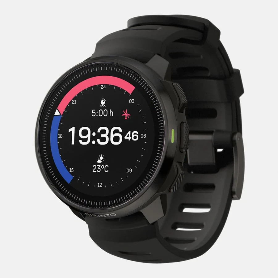 Suunto Ocean Steel Black Dive ss050982000 Smartwatch GPS AMOLED HR Monitor New