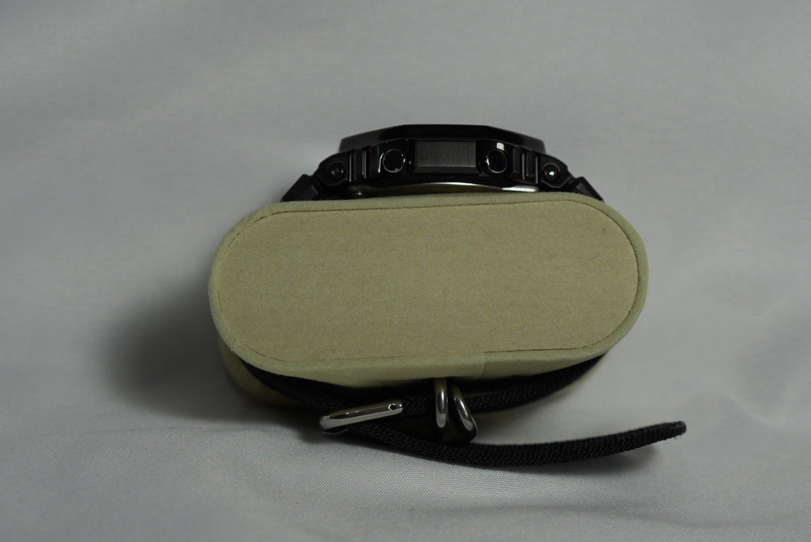 Casio G-SHOCK GM-2100CB Analog Quartz 200m Black Nylon Strap Octagon Case