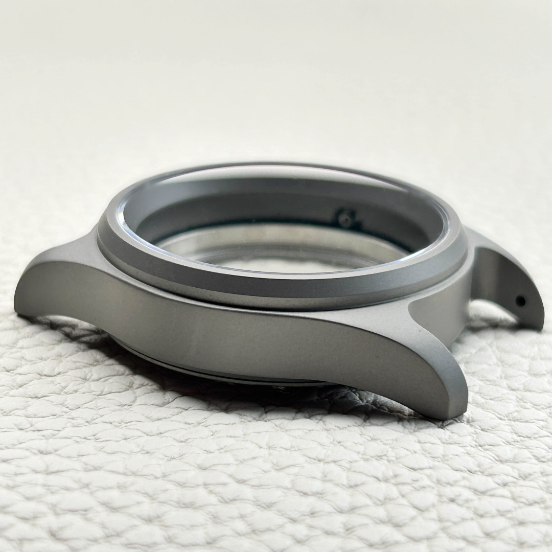 36MM Prevent Allergy Sapphire Glass Titanium Watch Case Fit Japan NH34 NH35 NH36