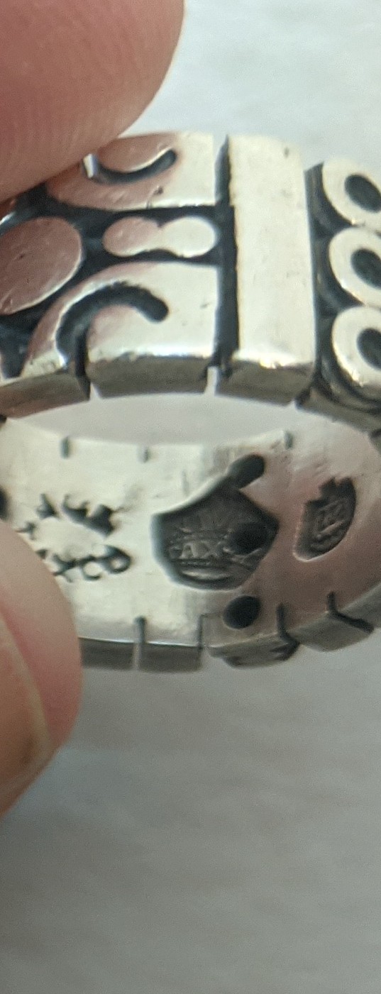 antonio pineda sterling silver ring taxco mexico mexican 7
