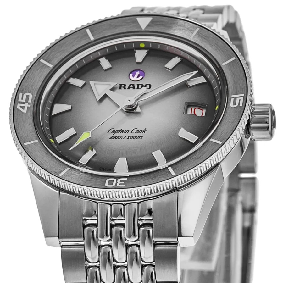 New Rado Captain Cook X Tennis Limited Edition Rhodium Men’s Watch R32222108