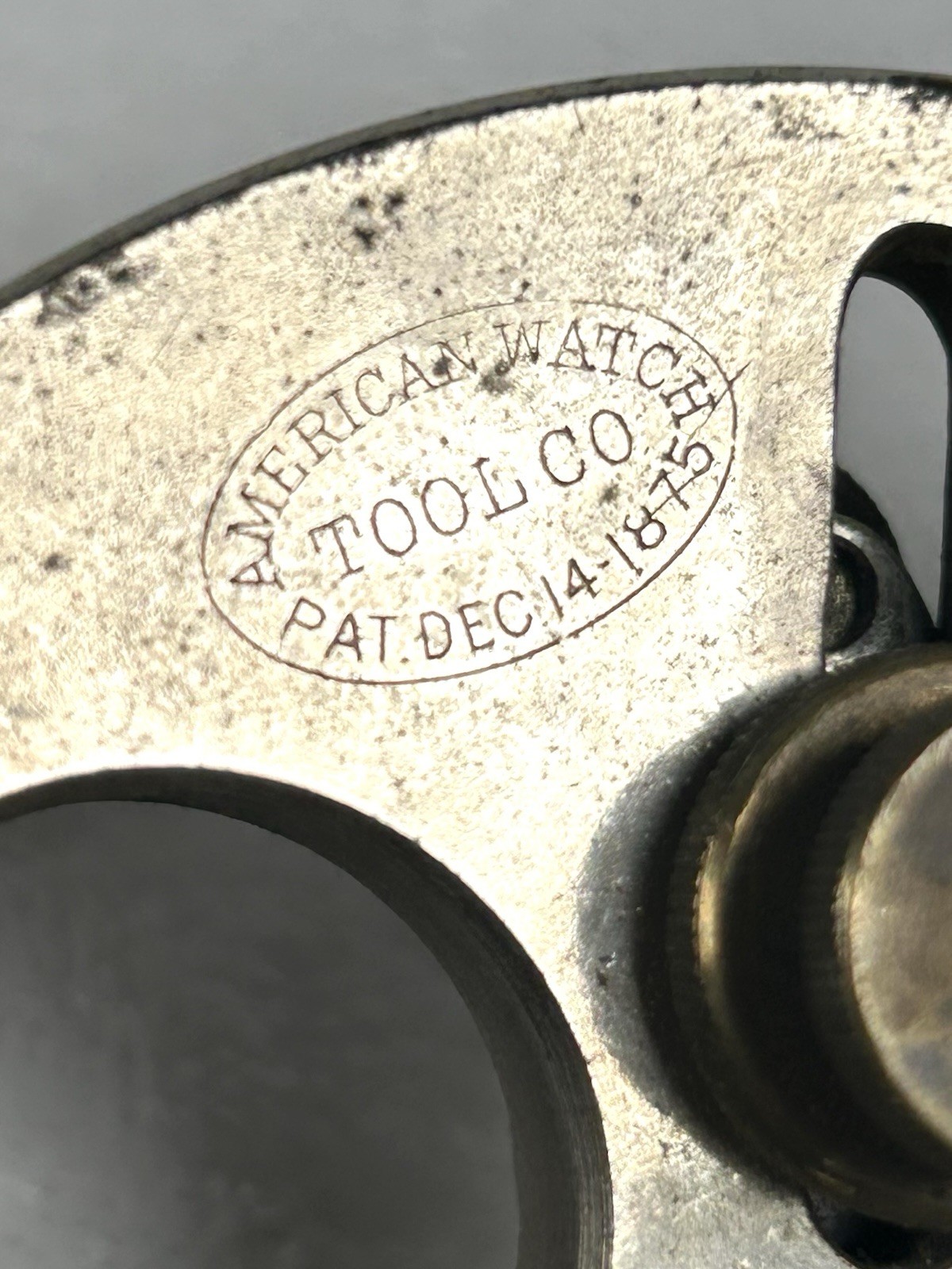American Watch Tool Co. 3 Jaw Face Plate Chuck for 8mm Watchmaker’s Lathe