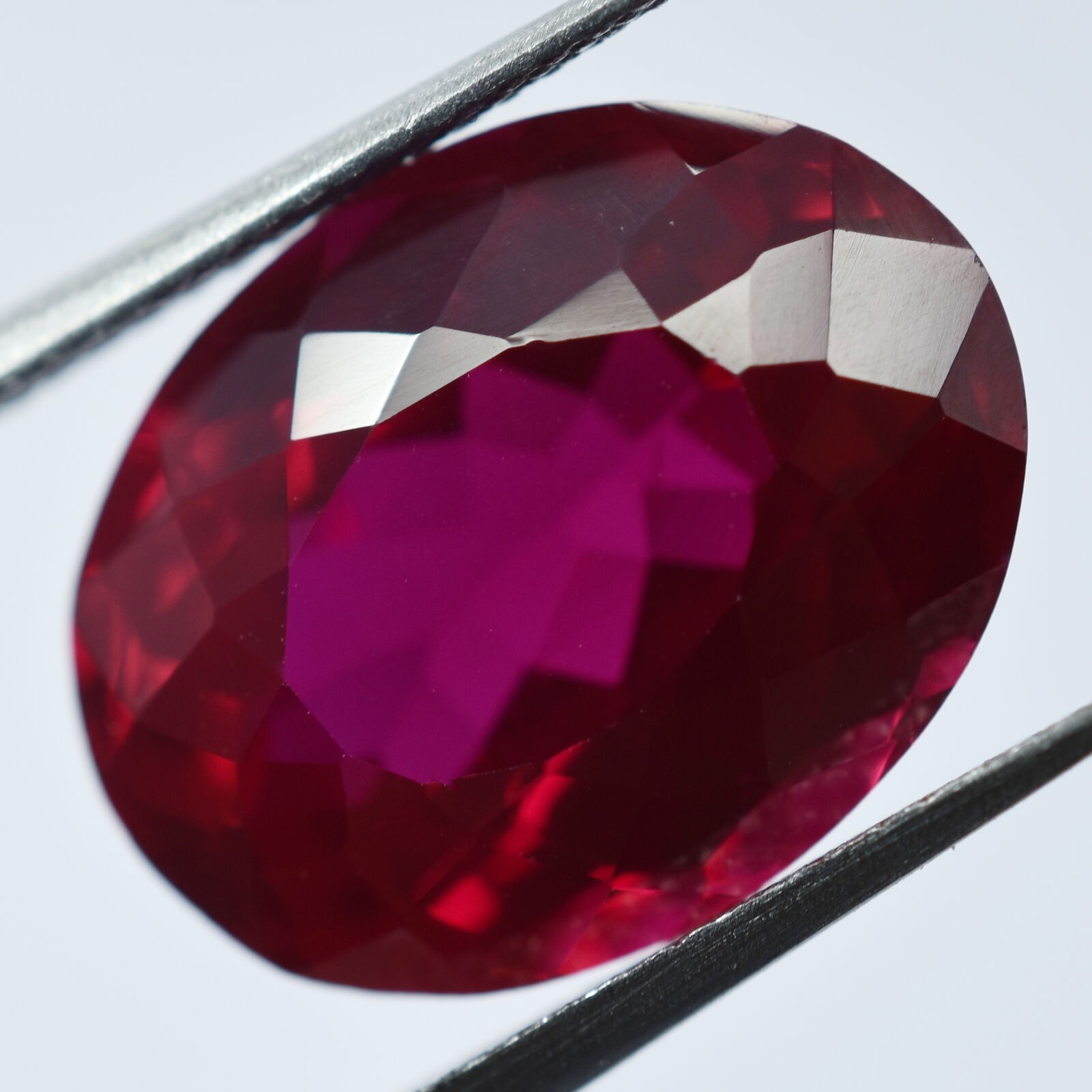 8.40 Ct Natural Burmese RED Ruby Oval Shape Flawless Loose Gemstone CERTIFIED