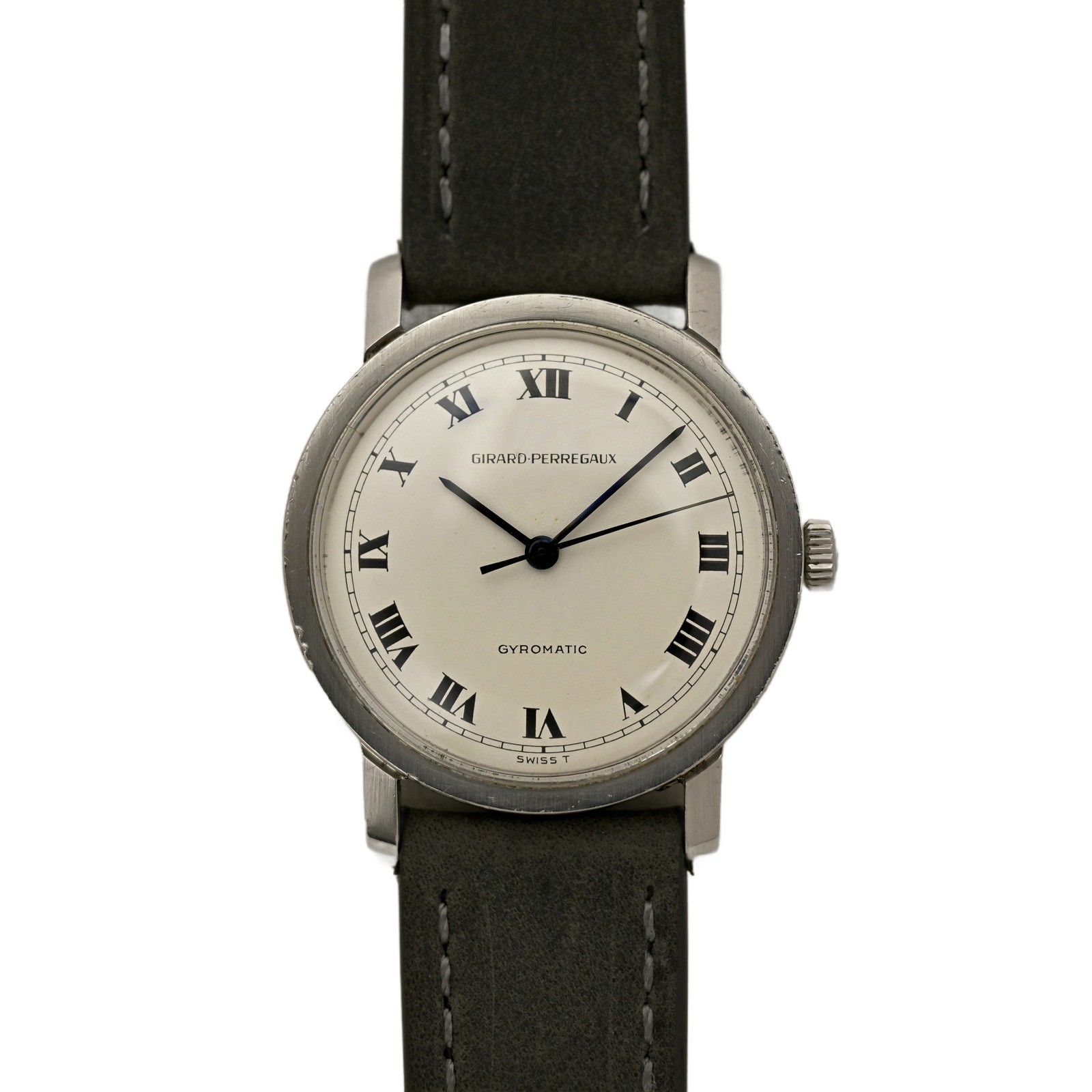 Girard Perregaux Gyromatic 8906V Caliber 32A 33mm Men’s Dress 1966 Vintage