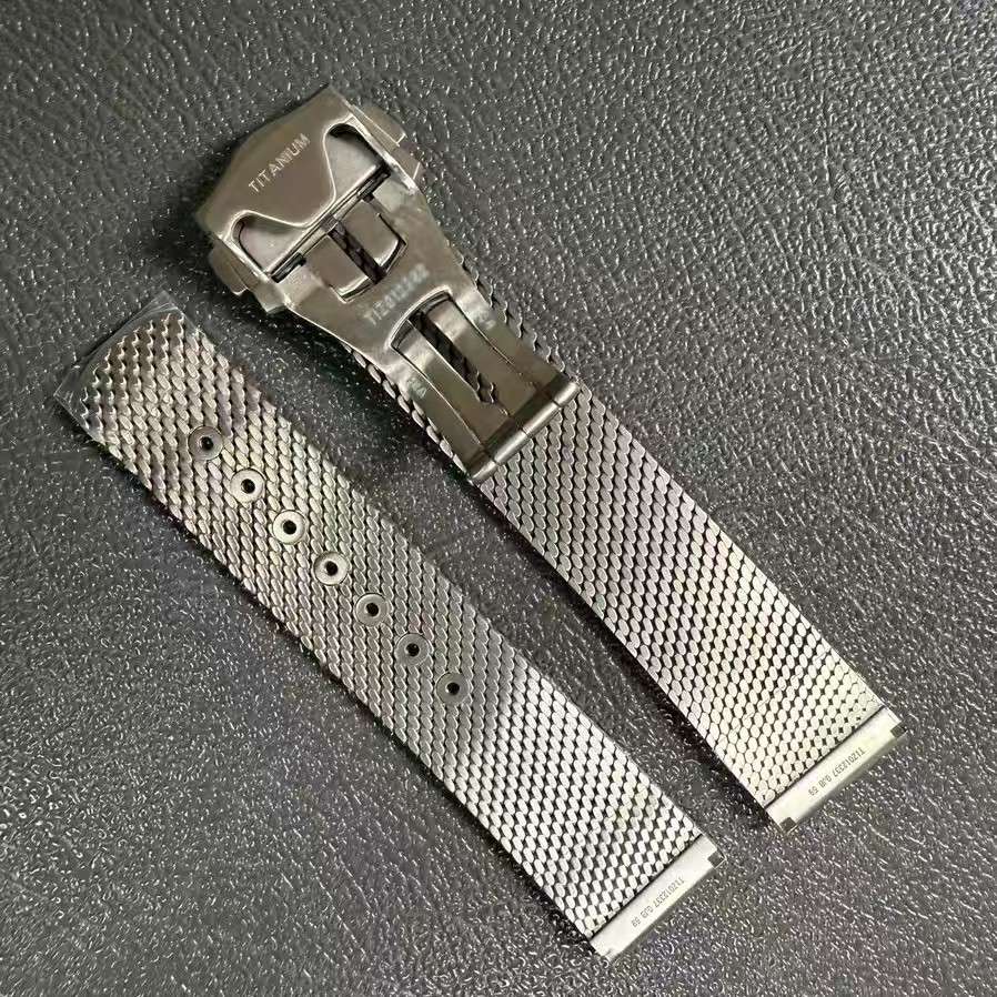 20 Mm Mesh Titanium Alloy Bracelet Band for Omega No Time To Die Diver 300M 007