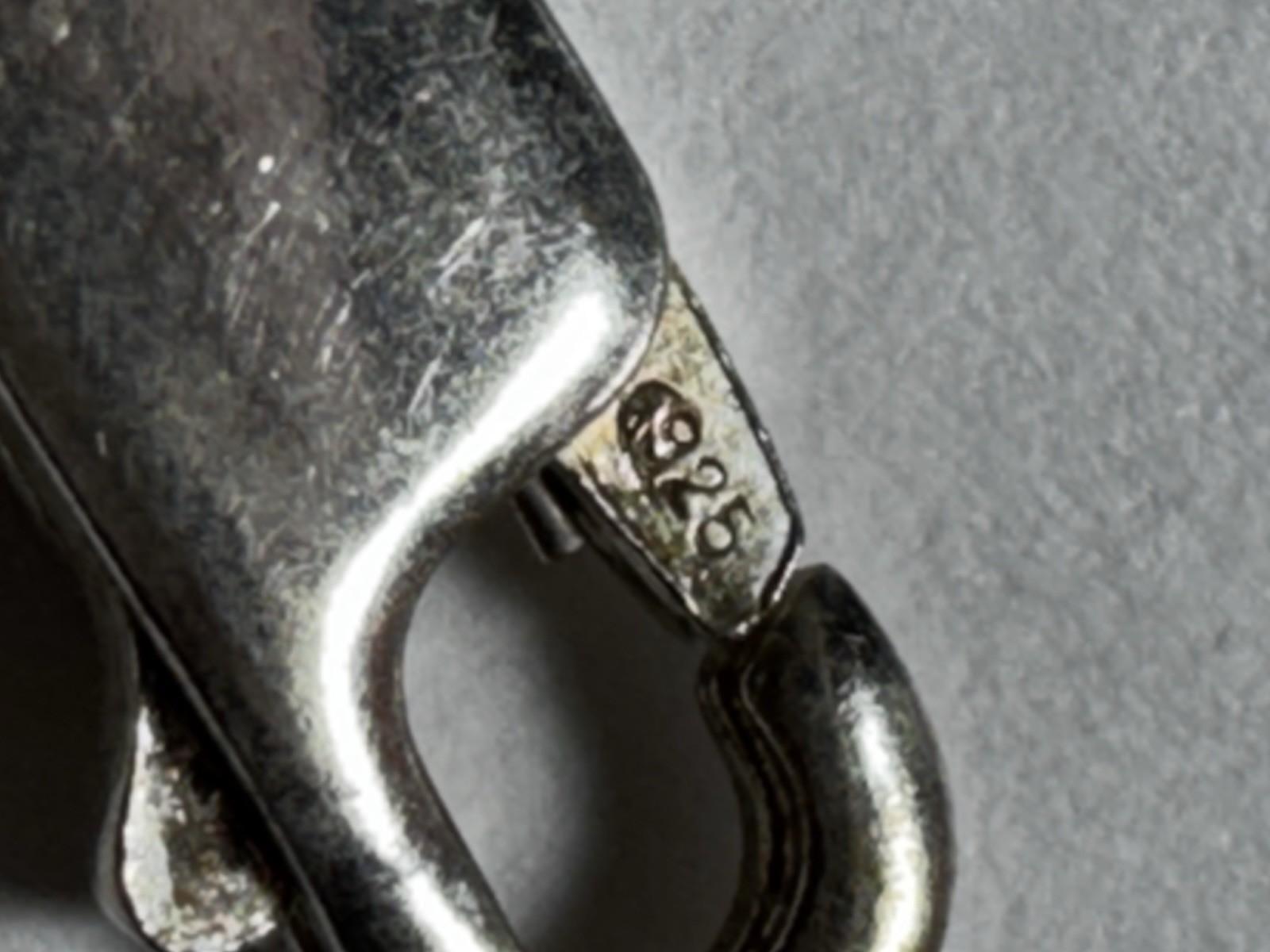 Sterling Silver 925 Chain Bracelet Popcorn Lobster Clasps 7.5”