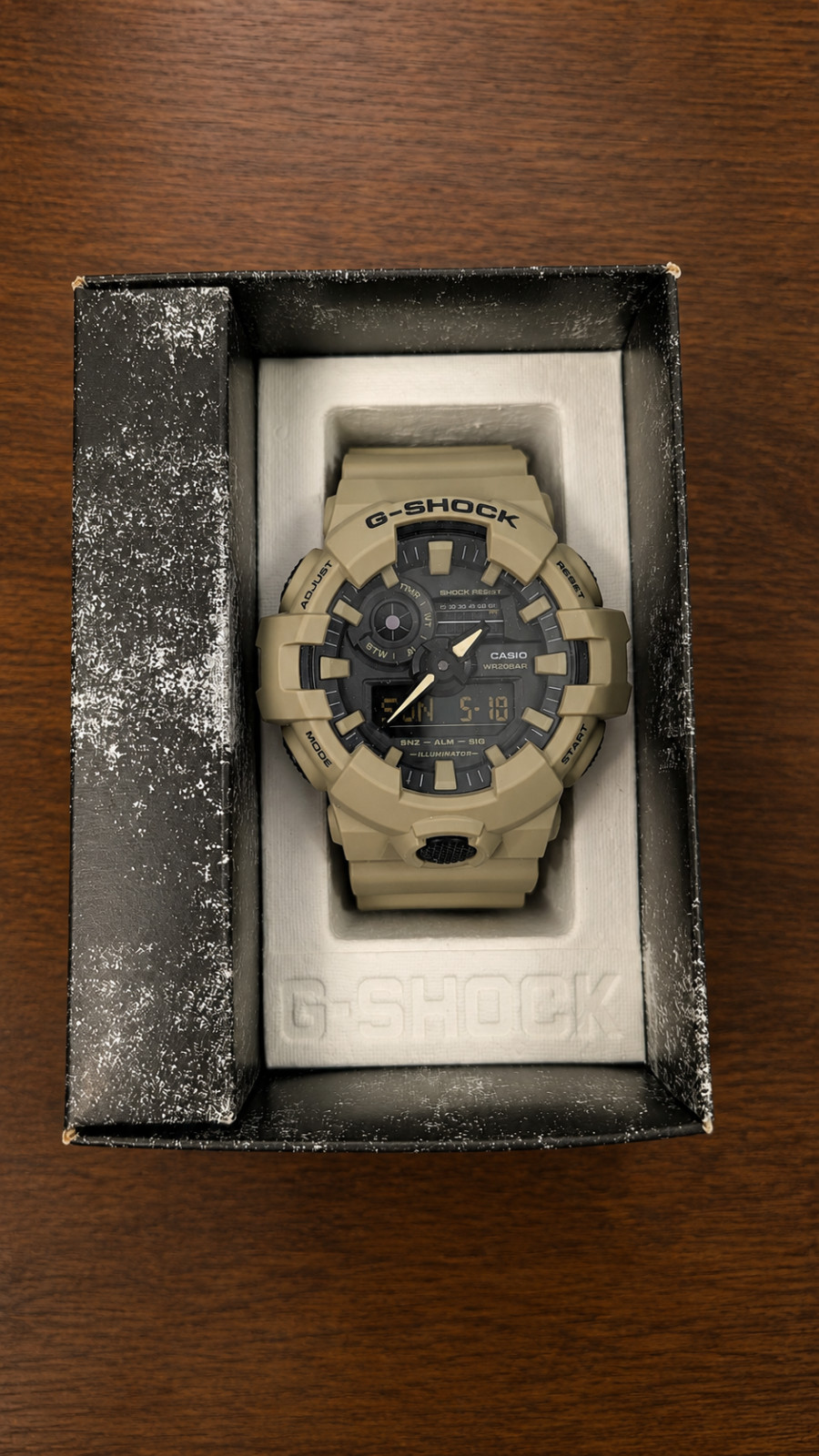 Casio G-shock Ga700UC-5A Tan Watch