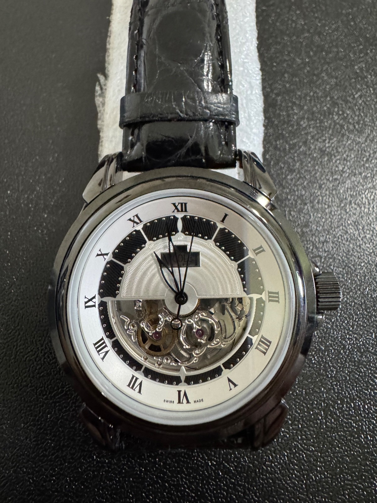 Nicolet 1886 022/500 WOW Skeleton 25 J Automatic Watch Limited Edition
