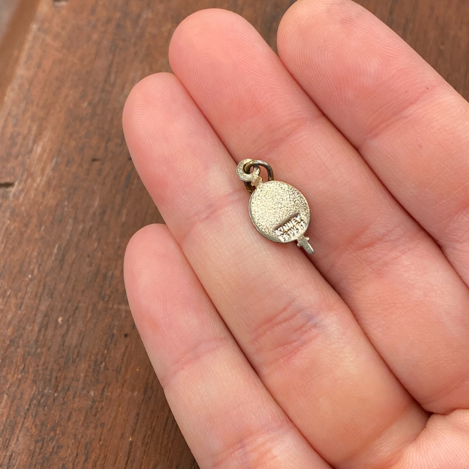 Vintage Kinney 925 Sterling Silver “Newnan High School” Pendant Bracelet Charm