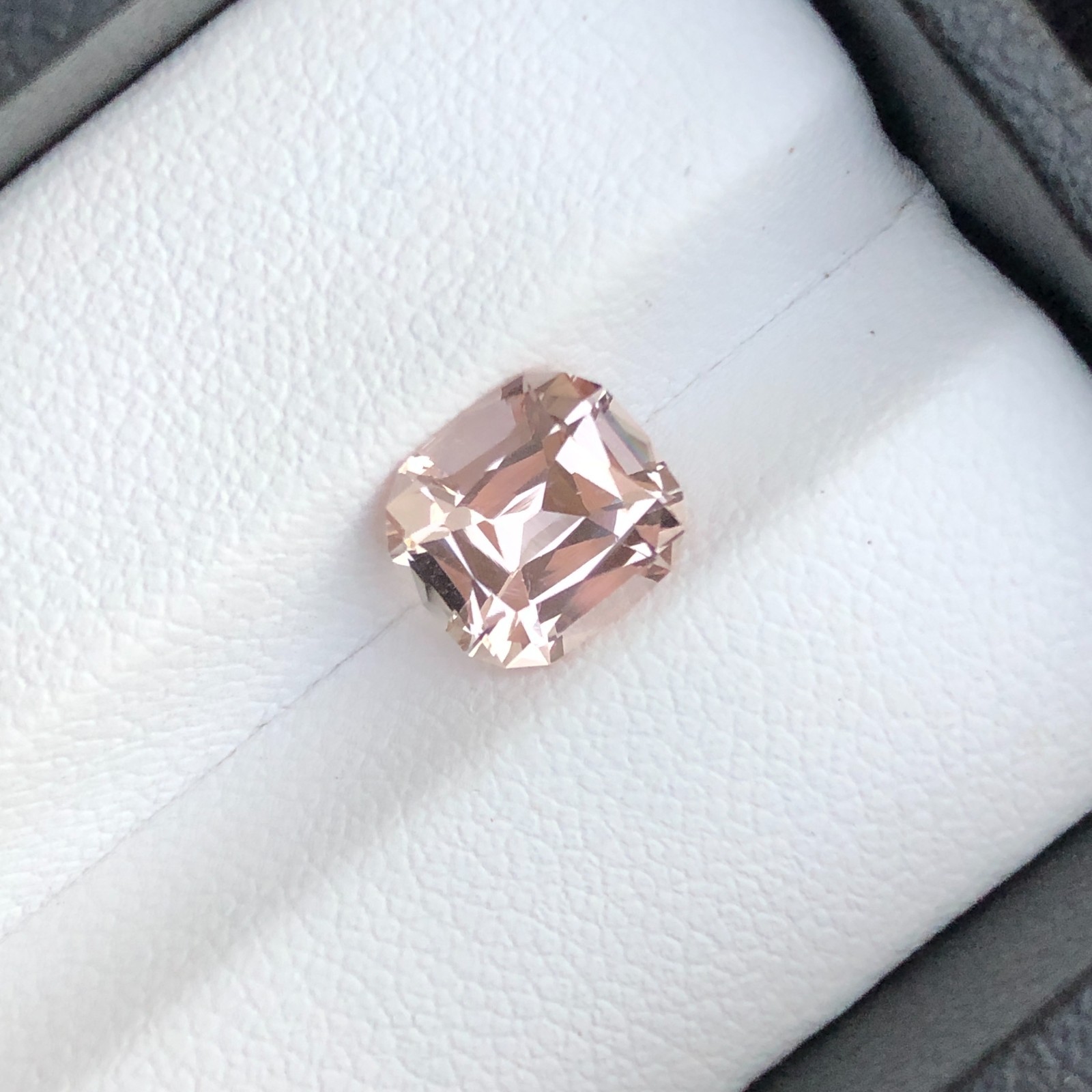 2.40 Carat | Natural Pink Topaz Gemstone | Cushion Cut | From Pakistan