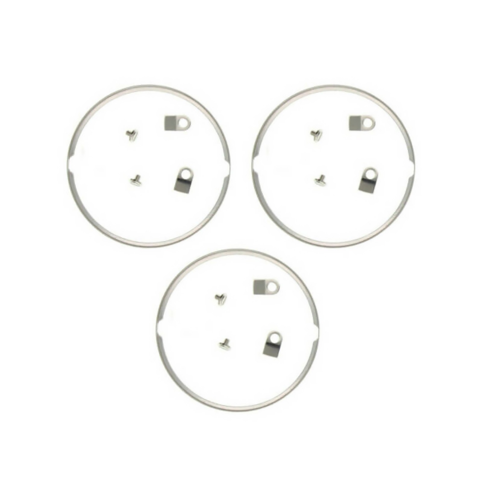 3 Set Movement Steel Holder Spacer Ring&Screw Tabs For ETA 2824 2834 2846 2836 H