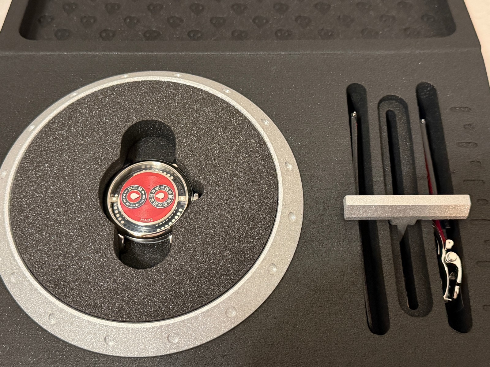 MB&F M.A.D.2 REDemption Red Dial Edition MAD2 Swiss Made Automatic Watch 2026