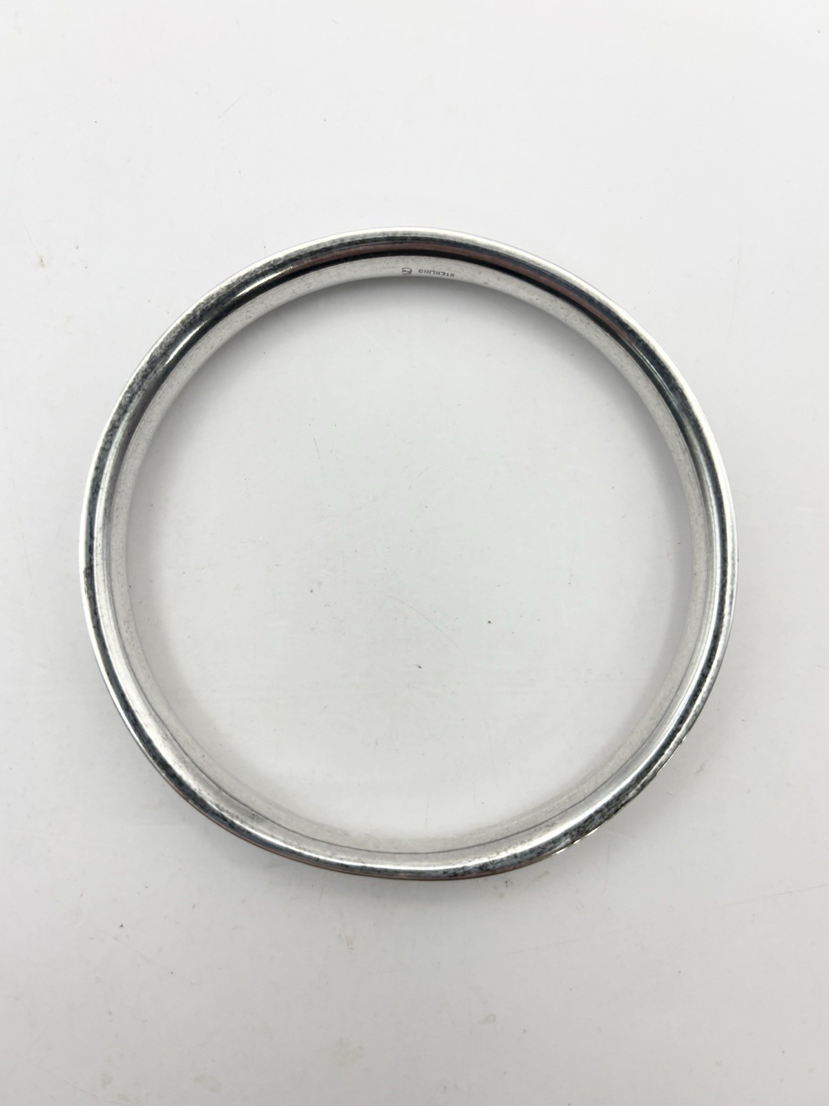 CEG Sterling Silver Channel Bracelet Bangle 925 Over 12 Grams
