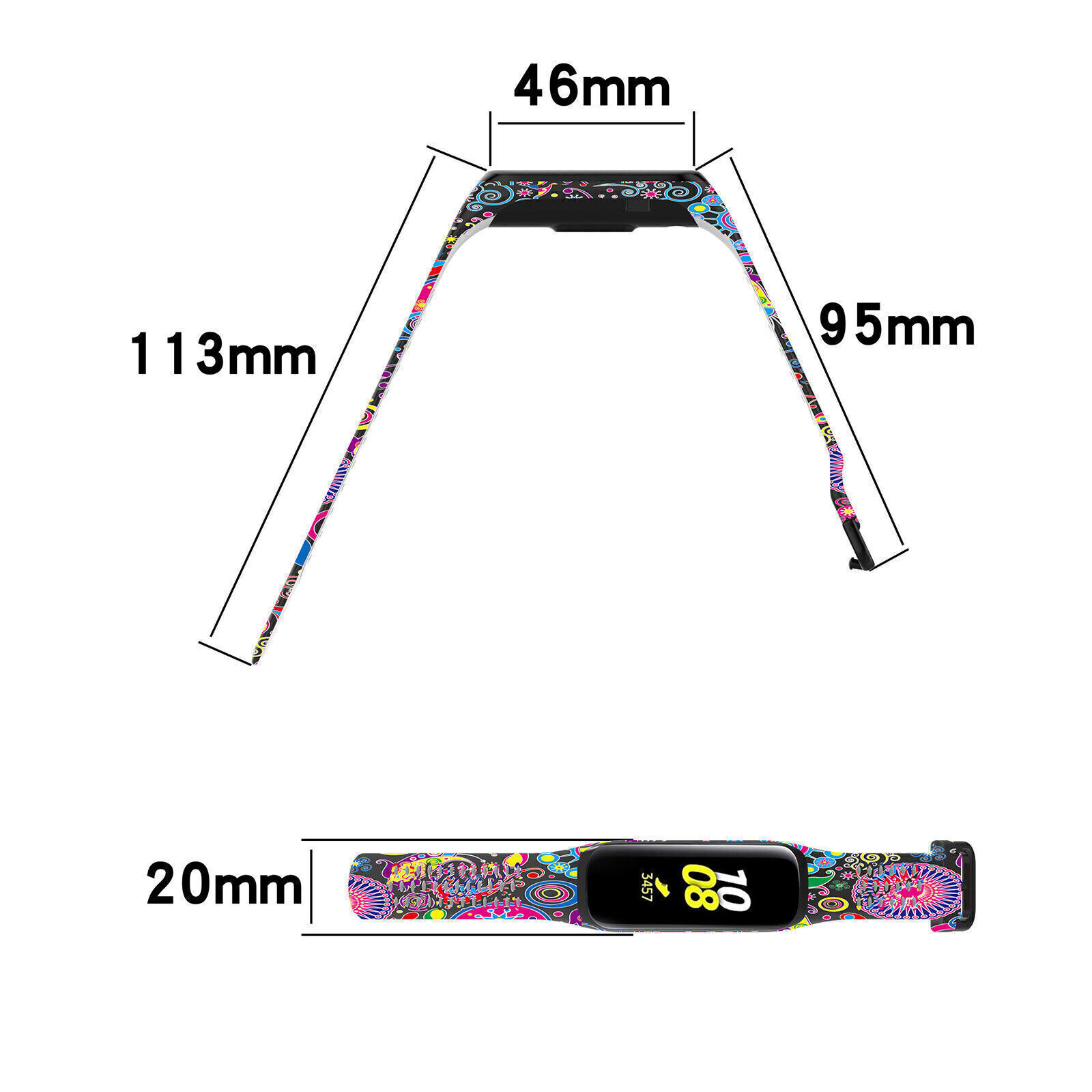 For Samsung Galaxy Fit 2 SM-R220 Smart Bracelet Strap Watch Band Repair Part
