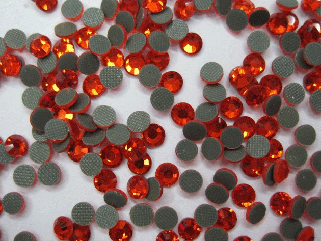 1440pcs Hot-Fix Iron-On Flatback Seed Beads Rhinestones Hyacinth SS10 3mm