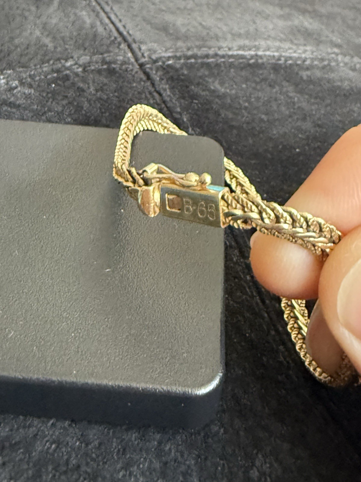 Vintage 14K Solid Yellow Gold Rope Mens Bracelet 7.25″ – 11.39 Grams, 585 Stamp