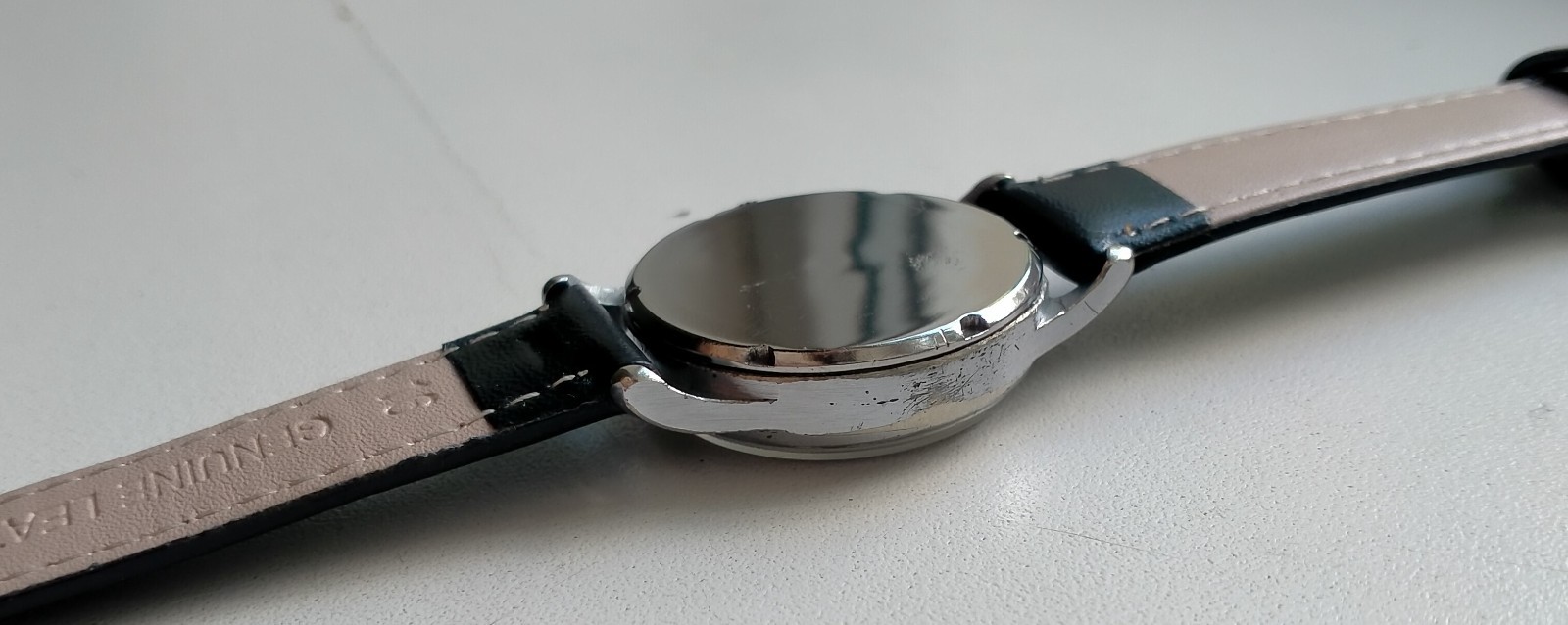 Pobeda 2602 Screw-Down Caseback Vintage Original Soviet Watch ChChZ 1955