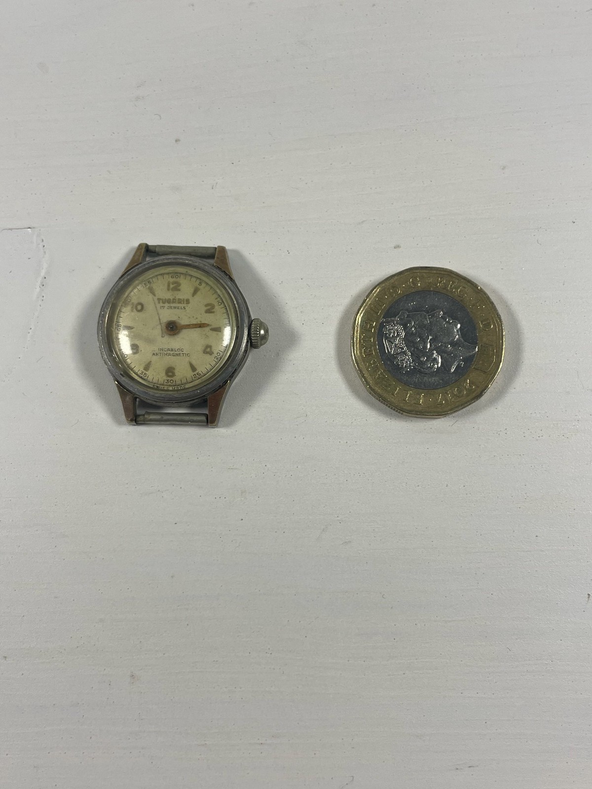 Tugáris Vintage Wristwatch 17 Jewels Ladies Swiss Made Incabloc SPARES REPAIR