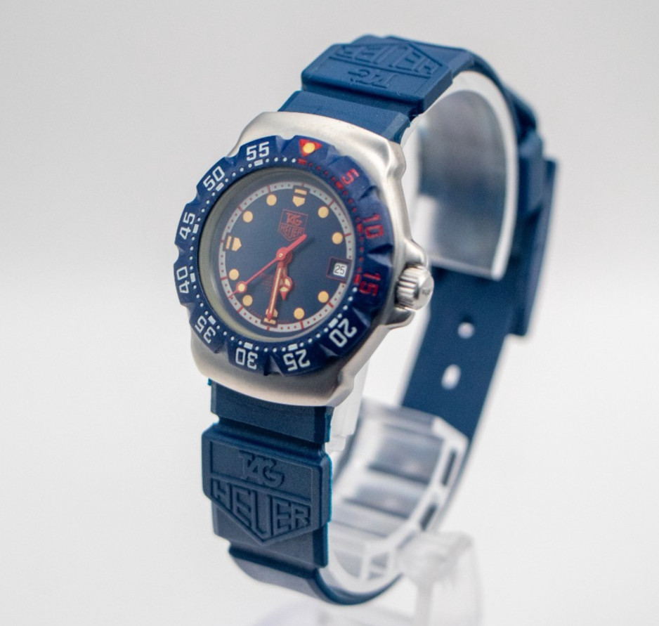 TAG Heuer WA1410 Formula 1 Professional Blue Dial 200M Vintage Quartz