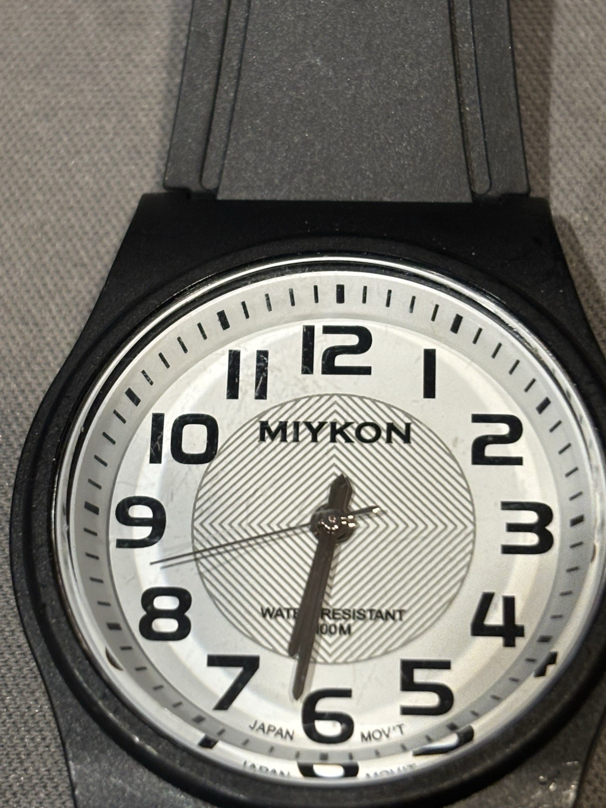 Miykon Men’s Easy Reader Resin Watch | 38mm | Japanese Quartz | Water Resistant