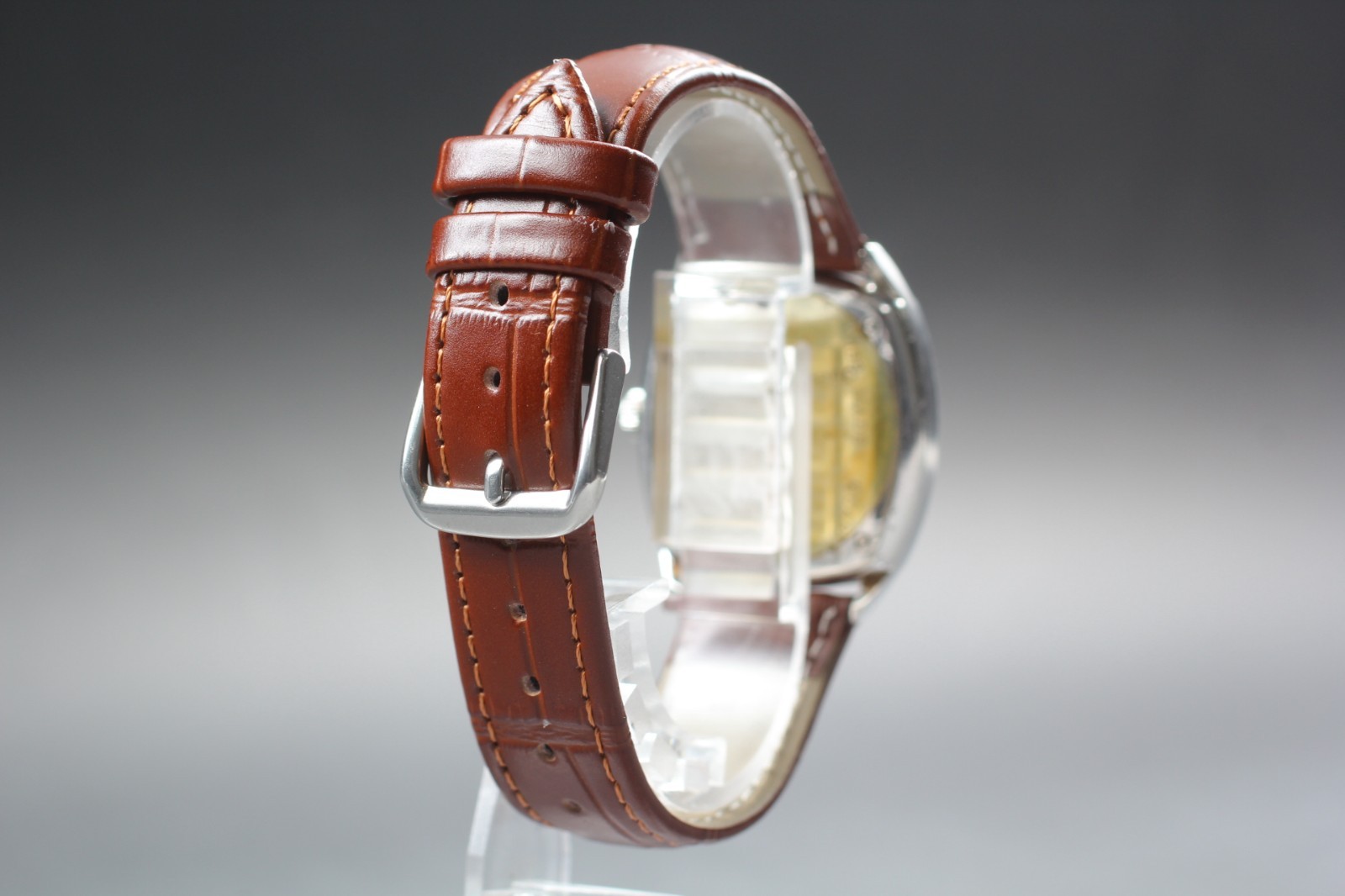 DUNHILL SMALL SECOND MEN’S BRONZE DIAL VINTAGE WATCH SWISS QUARTZ