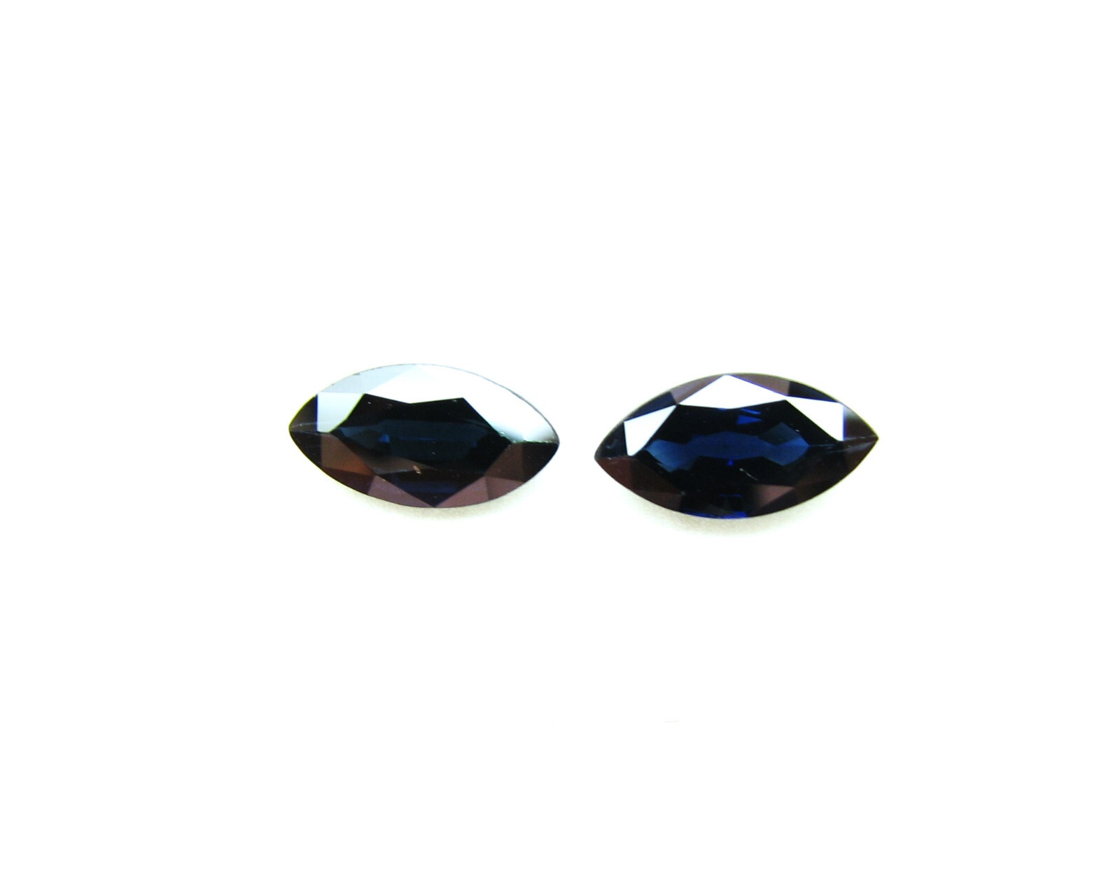 Natural Marquise Australian Blue Sapphires 5.17 CtsTol, 12×6.2 MM/ 12.2×6.2 MM