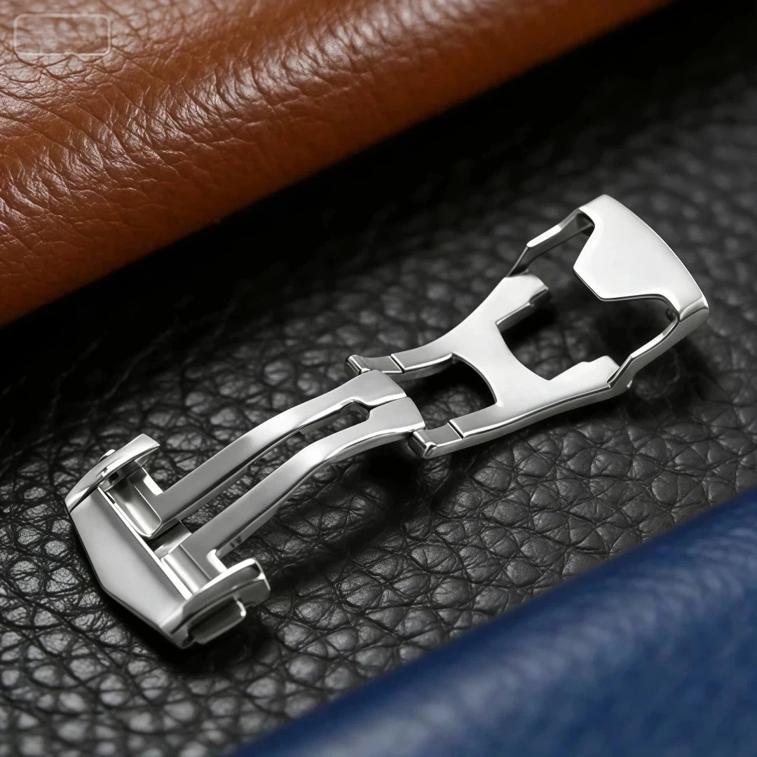 Watch Buckle Stainless Steel Deployment Clasp Brushed Folding 18mm 20mm 22mm