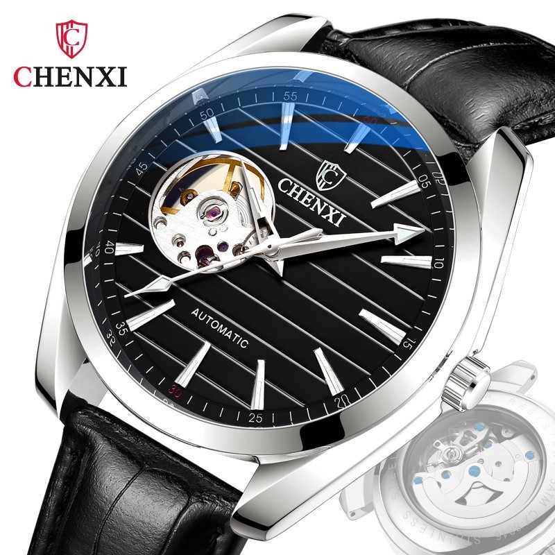 Men’s Automatic Mechanical Watch Classic Wristwatch business Self-winding Gift