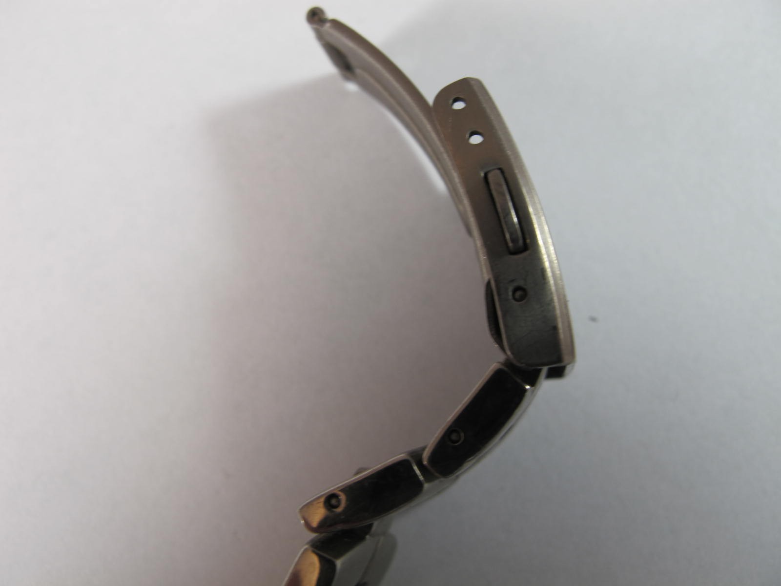 Seiko Kinetic Titanium 5M62-0C90 Watch 18mm Bracelet 48Y7