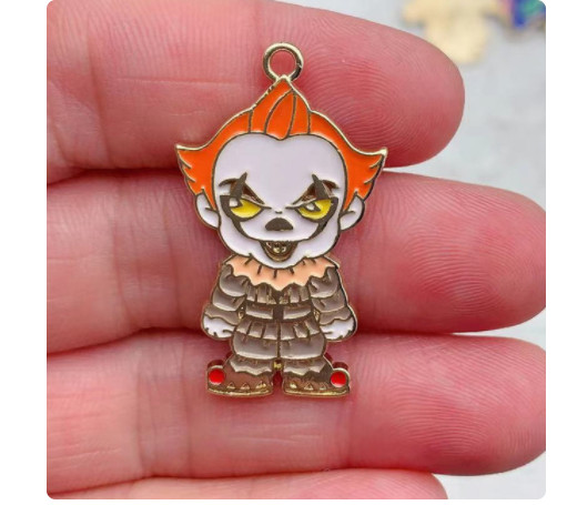 new 80Pcs Halloween Ghost Charm bracelet necklace Pendant DIY Jewelry Making