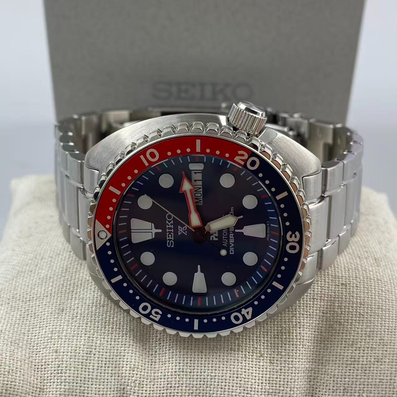 Seiko Prospex Sea -SRPE99- Blue Dial Stainless Steel Men’s Automatic Watch 45 mm